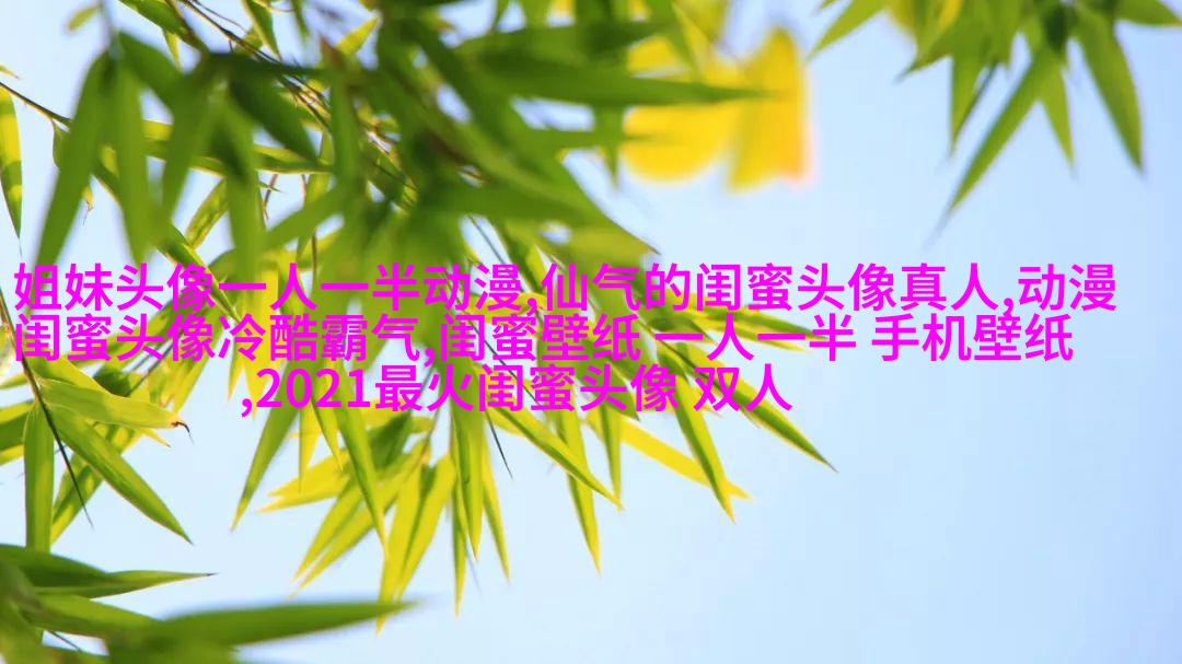 好看两姐妹qq头像一人一张
